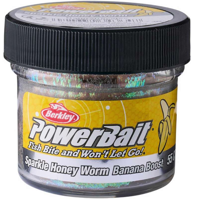 Berkley PowerBait Sparkle Honey Worm Natural-72044