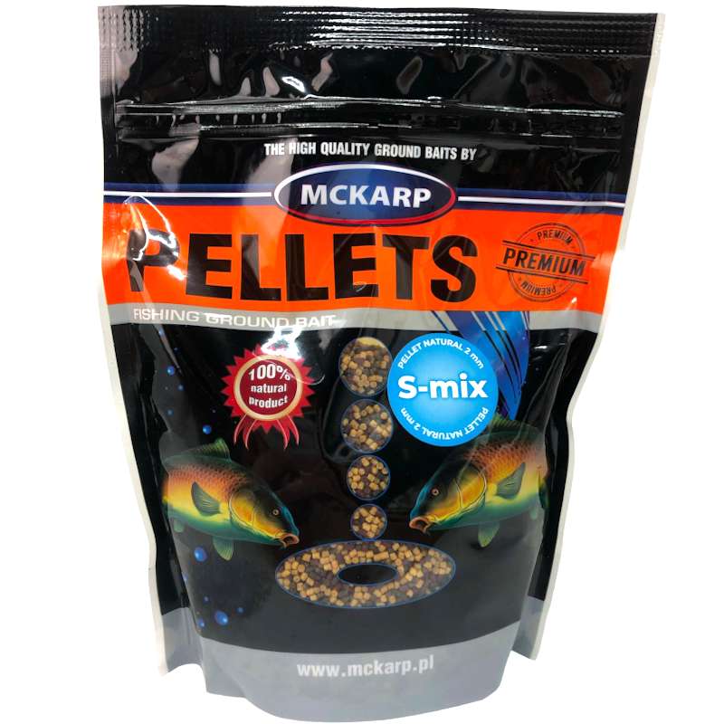 MCKarp Pellets Premium 500g S-Mix 2mm-72107