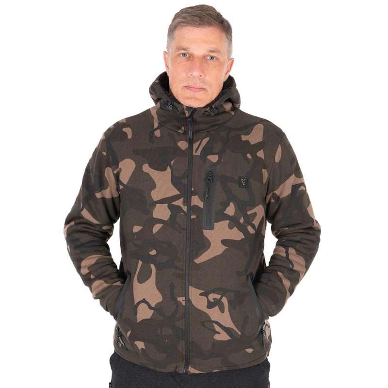 Fox Sherpa Lined 310 Zipped Hoody Camo L-72154