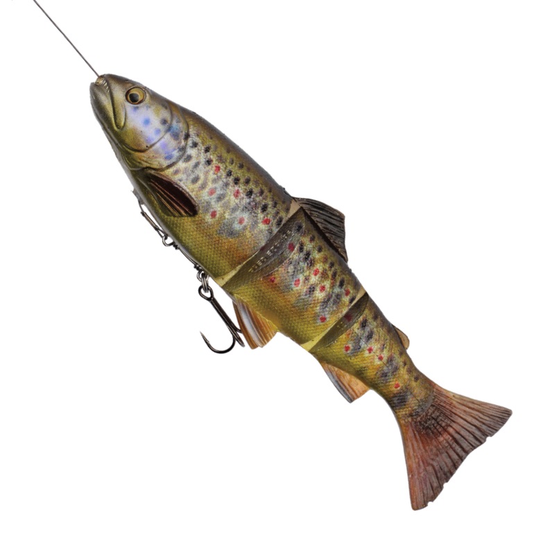 Savage Gear 4D Line Thru Trout SS Brown Trout 20cm-12788