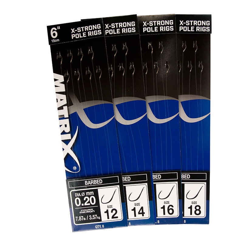 Matrix X-Strong Pole Rigs 8szt. 15cm 0.20mm 12-16382
