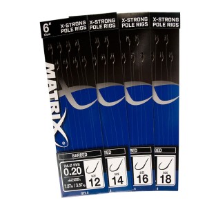 Matrix X-Strong Pole Rigs 8szt. 15cm 0.16mm 18