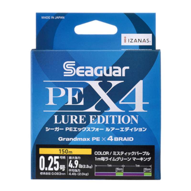 Seaguar Plecionka X4 Lure Edition 150m 0.08mm-72338