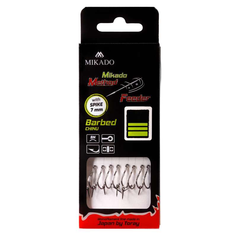 Mikado Przypony MF 10cm igła żyłka 0.28 zadzior 6-72445