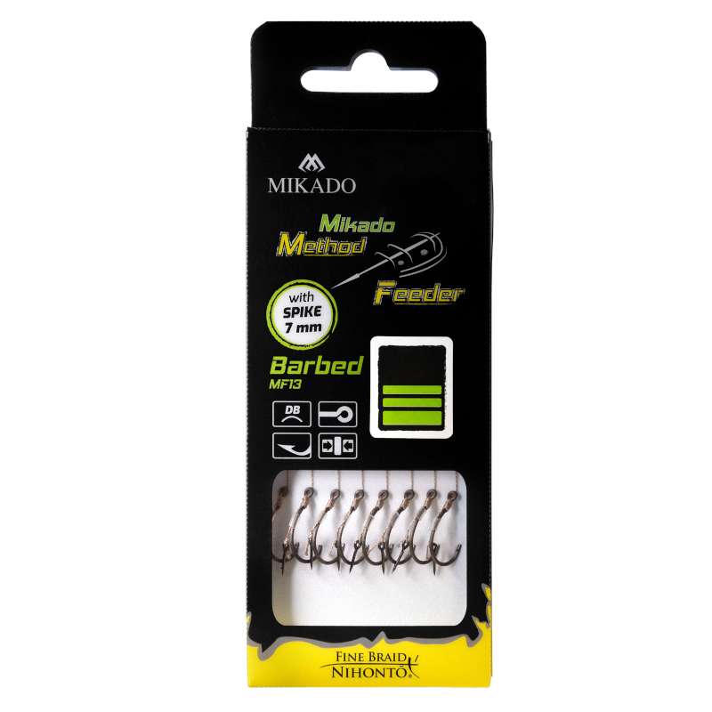 Mikado Przypony MF 10cm igła plec. 0.16 zadzior 6-72467
