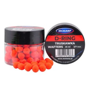 MCKarp D-Ring Wafters Truskawka 5/7mm