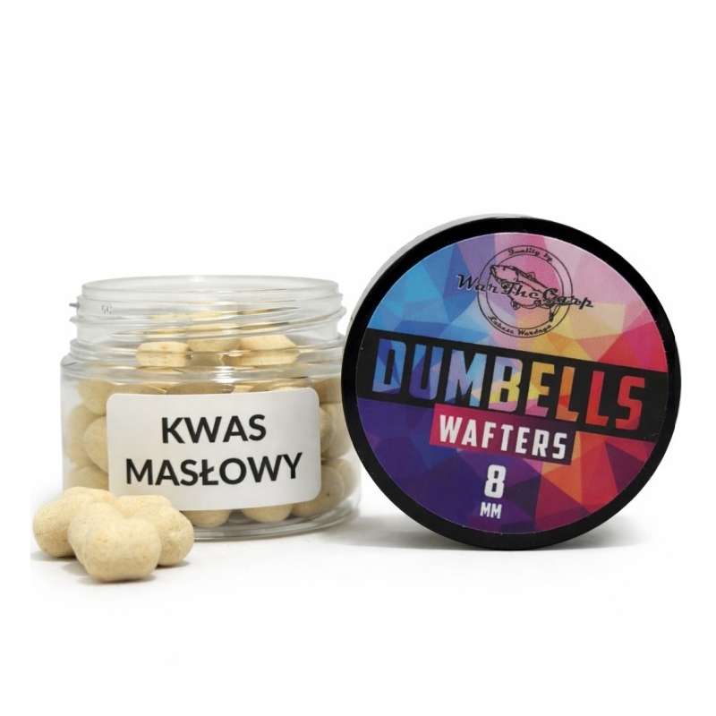 WarTheCarp MF Wafters Dumbells Kwas masłowy 8mm-72653