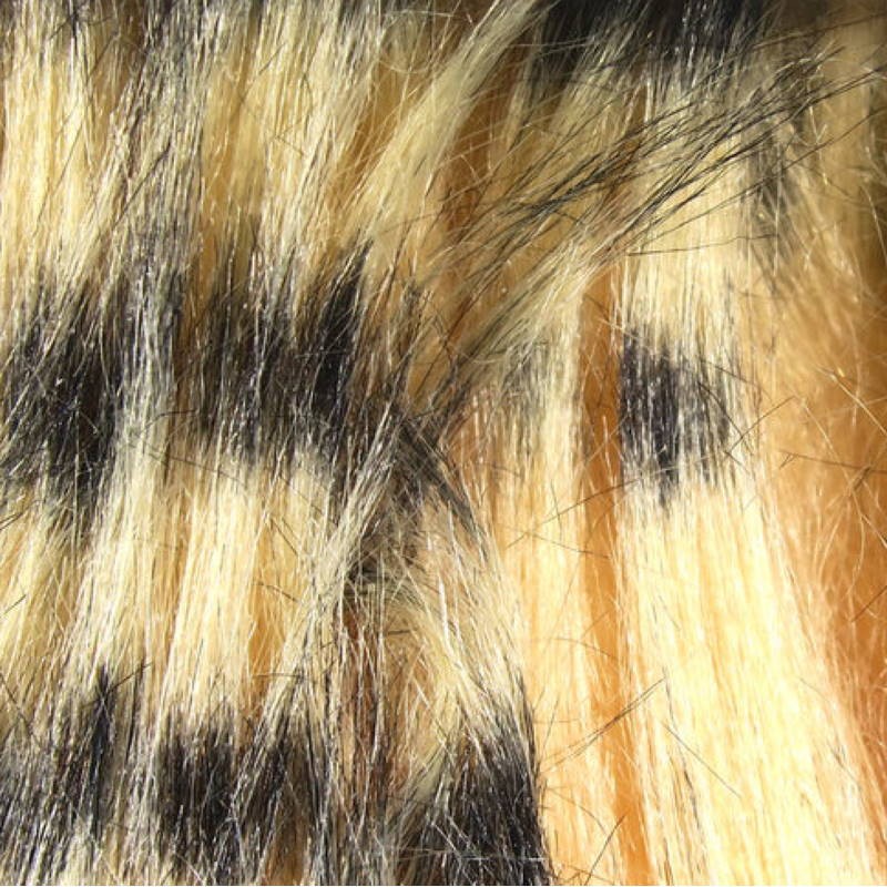 Hareline Barred Pseudo Hair #281 Peach-23669