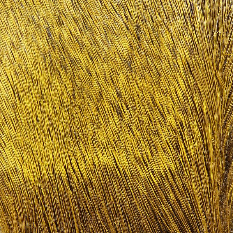 Hareline Dyed Deer Body Hair Golden Brown #157-23671