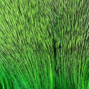 Hareline Dyed Deer Body Hair Green #169