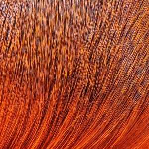 Hareline Dyed Deer Body Hair Orange #271