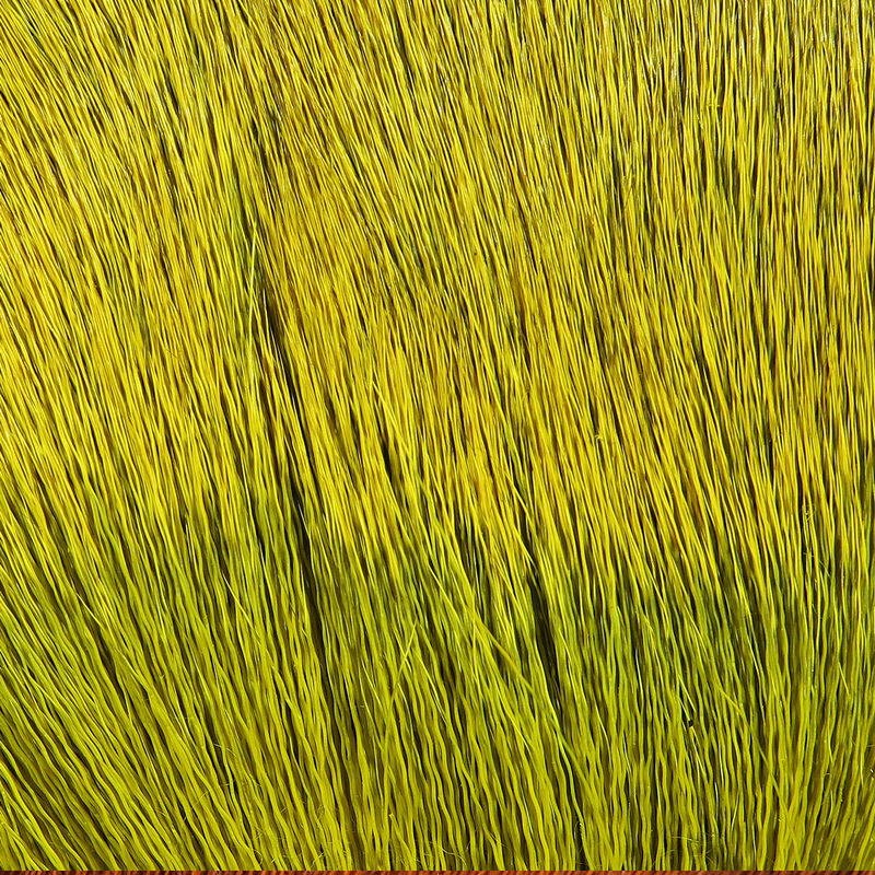Hareline Dyed Deer Body Hair Yellow #383-23682
