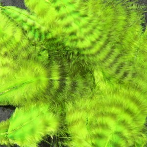 Hareline Grizzly Marabou #54 Chartreuse