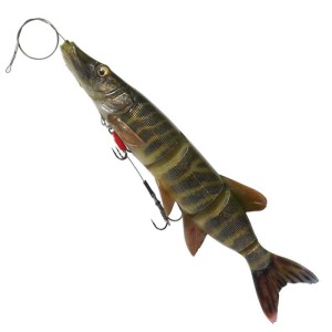 Savage Gear 4D Line Thru Pike Striped Pike 25cm 