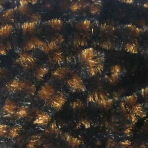 Hareline Stonefly Chenille #2 Black Brown