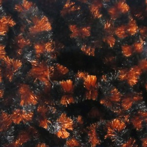 Hareline Stonefly Chenille #8 Black Tobacco