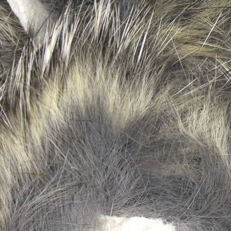 Hareline Micro Rabbit Strips #57 Chinchilla-24061