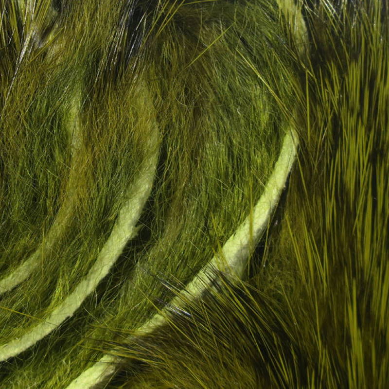 Hareline Micro Rabbit Strips #270 Olive Variant-24052