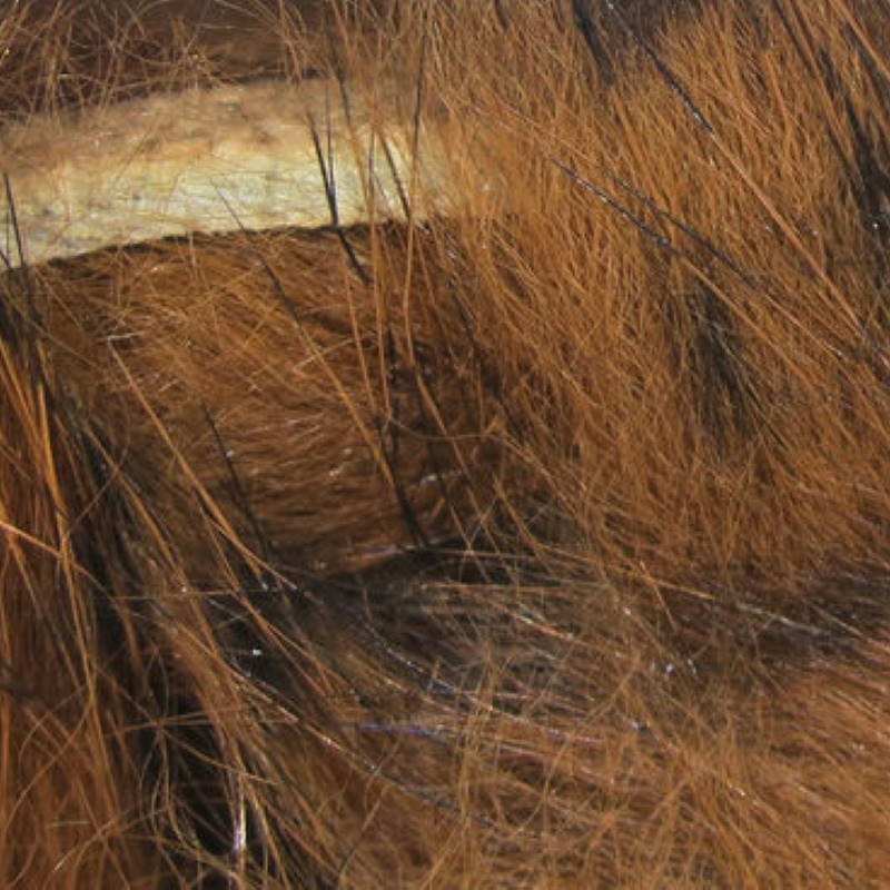 Hareline Micro Pulsator Strips #11 Medium Brown-24081