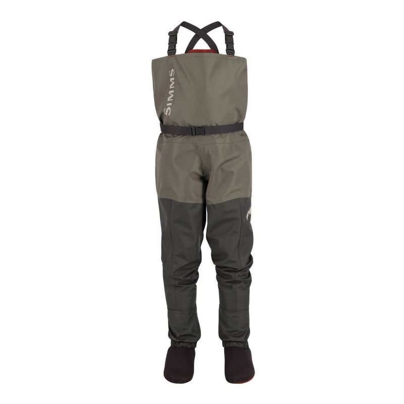 Simms Kid's Tributary Stockingfoot Basalt S-42143