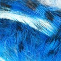 Hareline Micro Pulsator Strips #3 Blue/White-24091