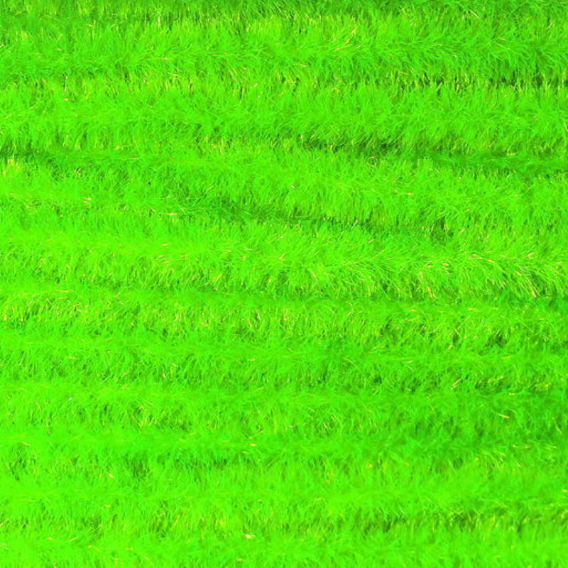 Hareline Ultra Chenille Medium #127 Fluo Chartreus-24201