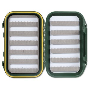 Taimen ABS Waterproof Pocket Fly Box Green SF