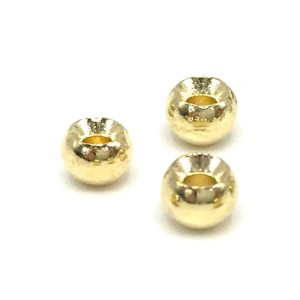 Hareline Tungsten Beads #153 Gold 5.5mm