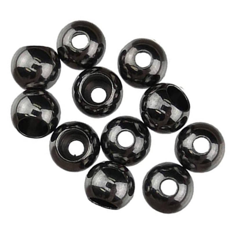 Hareline Brite Beads Black Nickel 25 szt. 4mm-24544