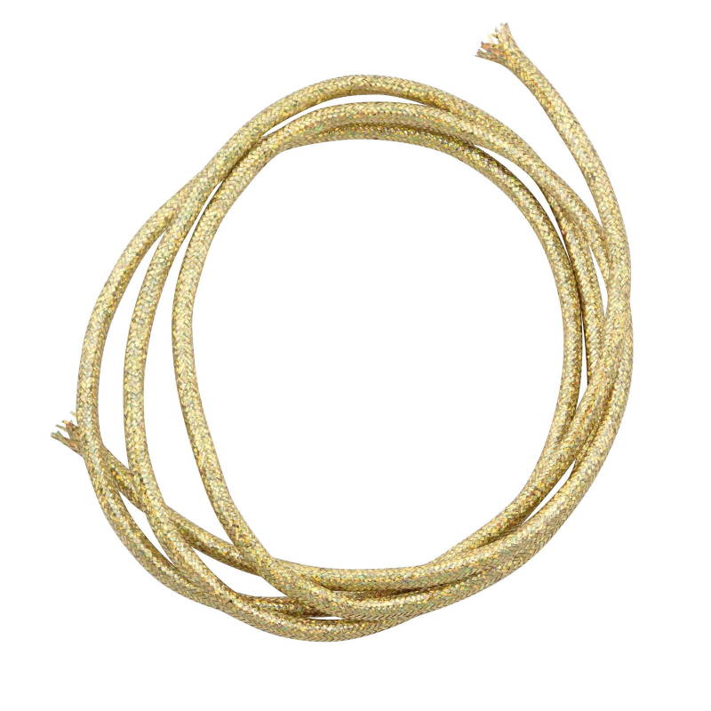 Hareline Holo Mylar Cord Large #153 Gold-24680