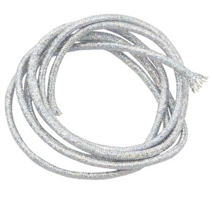 Hareline Holo Mylar Cord Large #344 Silver 