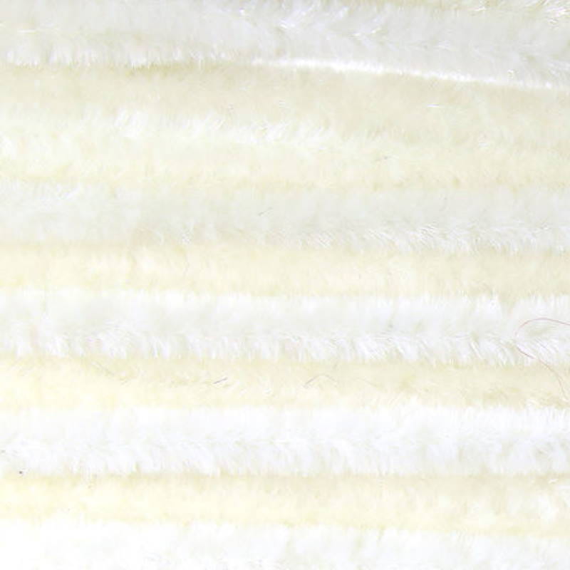 Hareline Ultra Chenille Medium #377 White-24213