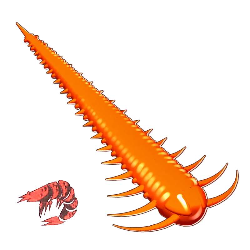 Libra Lures Slayzur 011 Hot Orange Kryl 5.5cm -73045