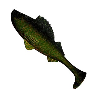 Libra Lures Perch Shad 132 Motor Oil Green 12.5cm 