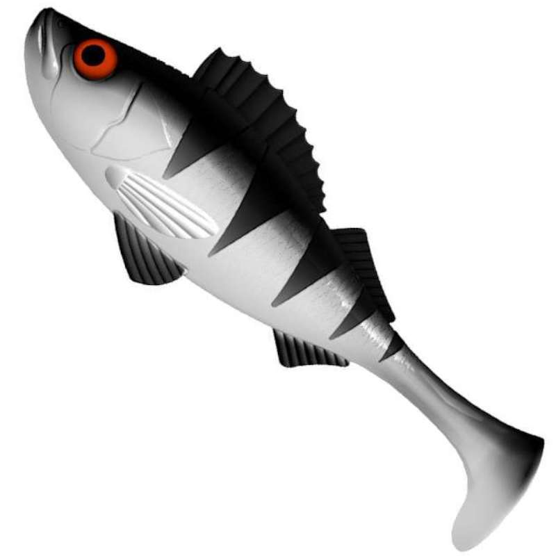 Libra Lures Perch Shad 001 White 17.5cm -73168