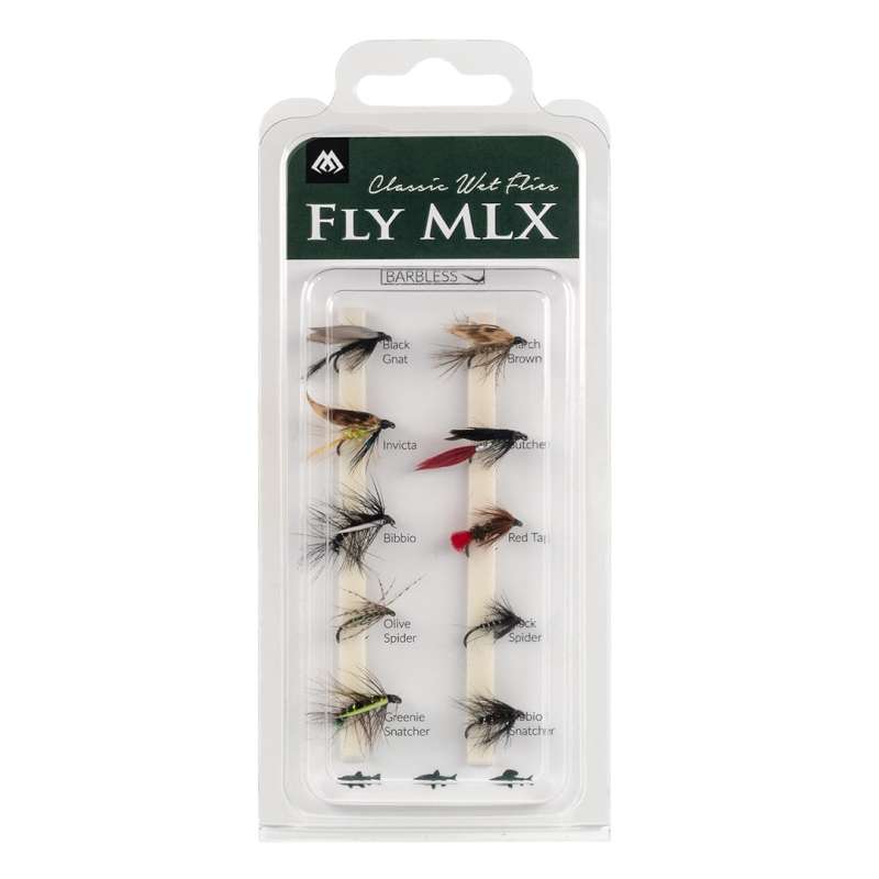 Mikado Zestaw mokrych much barbless 10 szt.-73288