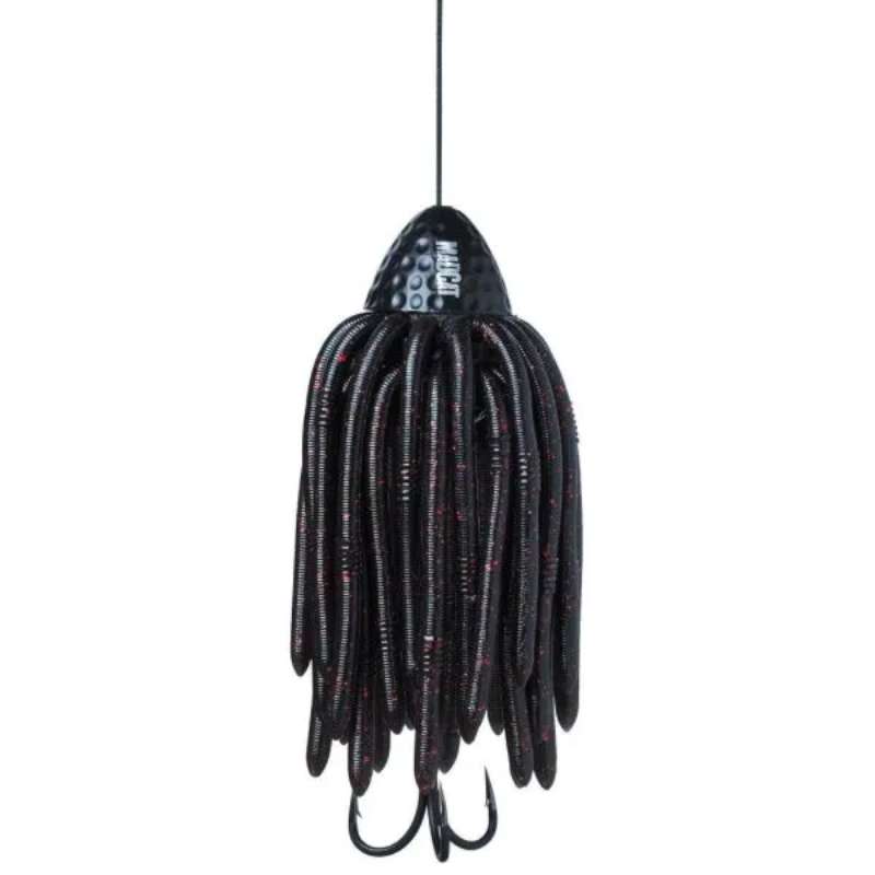 MadCat Worms Teaser Black 150g-73317