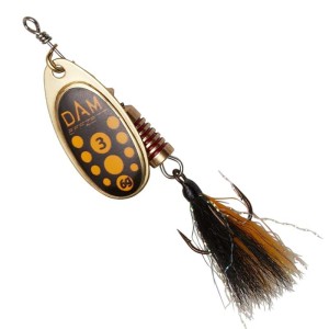 DAM Błystka Effzett Standard Dressed Blacky 1 3g