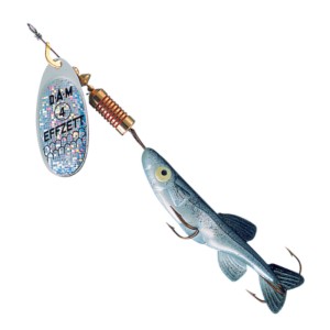 DAM Błystka Effzett Minnow Silver/Black 1 3g