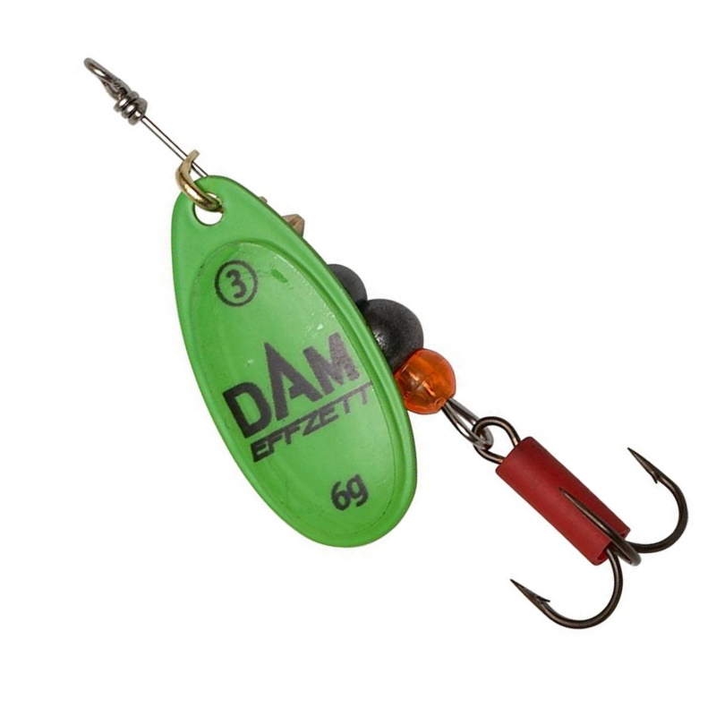 DAM Błystka Effzett Fluo Green 2 4g-32187