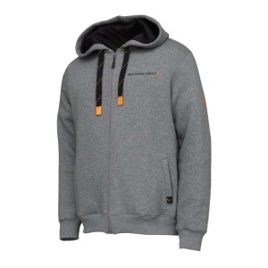 Savage Gear Classic Zip Hoodie Grey Melange L