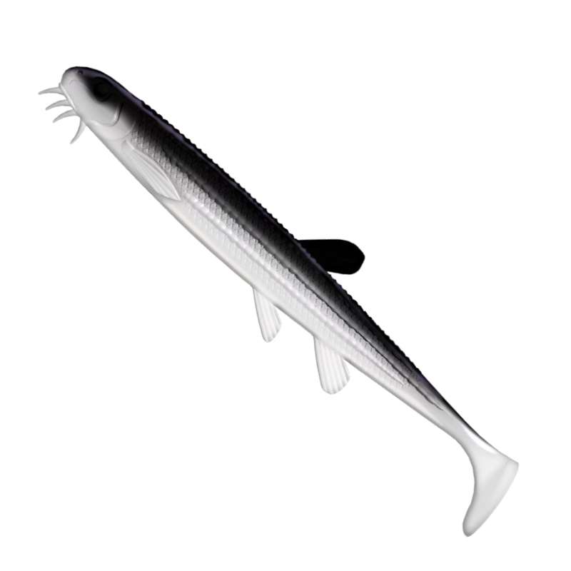Libra Lures Musta Shad 001 White 12.5cm -73468