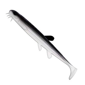 Libra Lures Musta Shad 001 White 12.5cm 