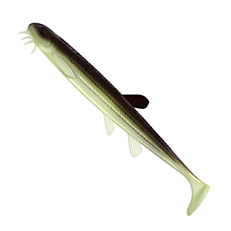 Libra Lures Musta Shad 031 Olive Whitefish 12.5cm -73480