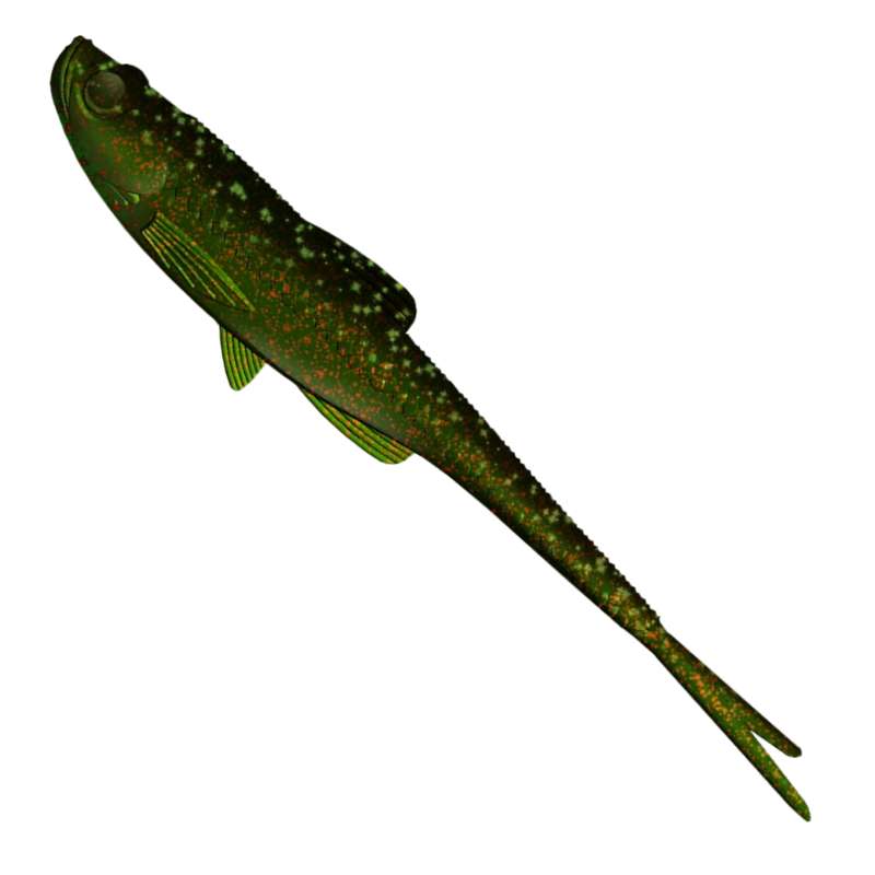 Libra Lures Bleak V-Tail Motor Oil Green  20cm-73498
