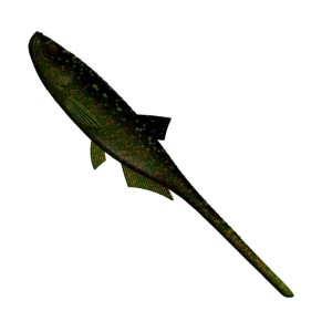Libra Lures Bleak Slug-Tail Motor Oil Green 9cm 