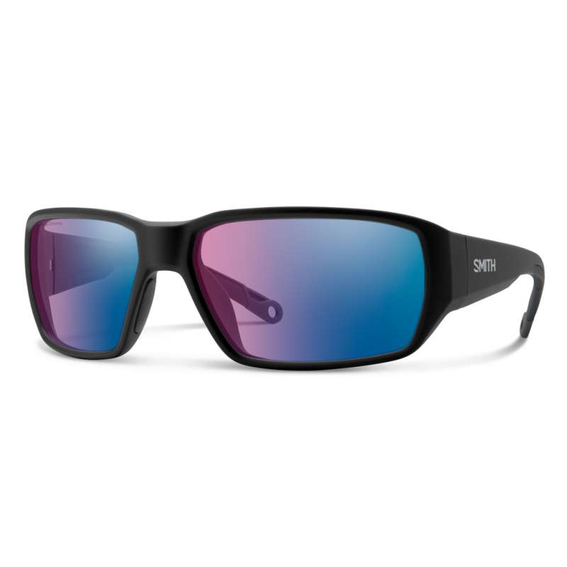 Smith Hookset Black Polarchromic Rose Blue Mirror-73644