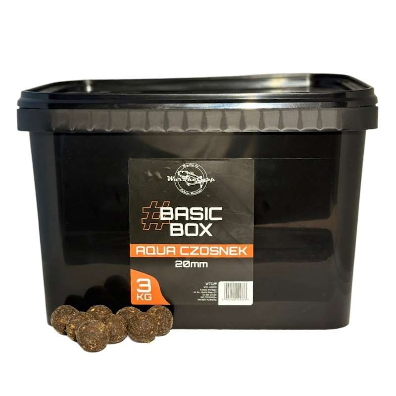 WarTheCarp Basic Box 3kg Aqua Czosnek 20mm-73195
