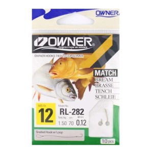 Owner Przypony RL-282 0.12mm 70cm Sode 12 10szt.
