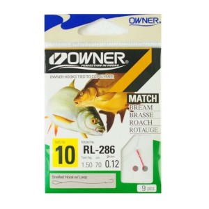 Owner Przypony RL-286 0.09mm 70cm Sode 16 10szt.